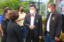 นายก อบจ.ตาก ลงพื้นที่ตรวจเยี่ยมและให้กำลังใจเจ้าหน้าที่ผู้ปฏิบัติงาน ณ โรงพยาบาลส่งเสริมสุขภาพตำบลบ้านปากห้วยไม้งาม อำเภอเมืองตาก จังหวัดตาก 