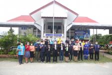 นายก อบจ.ตาก ลงพื้นที่ตรวจเยี่ยมและให้กำลังใจเจ้าหน้าที่ผู้ปฏิบัติงาน ณ โรงพยาบาลส่งเสริมสุขภาพตำบลบ้านปากห้วยไม้งาม อำเภอเมืองตาก จังหวัดตาก 