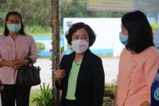 นายก อบจ.ตาก ลงพื้นที่ตรวจเยี่ยมและให้กำลังใจเจ้าหน้าที่ผู้ปฏิบัติงาน ณ โรงพยาบาลส่งเสริมสุขภาพตำบลบ้านปากห้วยไม้งาม อำเภอเมืองตาก จังหวัดตาก 