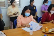 นายก อบจ.ตาก ลงพื้นที่ตรวจเยี่ยมและให้กำลังใจเจ้าหน้าที่ผู้ปฏิบัติงาน ณ โรงพยาบาลส่งเสริมสุขภาพตำบลบ้านปากห้วยไม้งาม อำเภอเมืองตาก จังหวัดตาก 