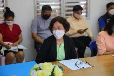 นายก อบจ.ตาก ลงพื้นที่ตรวจเยี่ยมและให้กำลังใจเจ้าหน้าที่ผู้ปฏิบัติงาน ณ โรงพยาบาลส่งเสริมสุขภาพตำบลบ้านปากห้วยไม้งาม อำเภอเมืองตาก จังหวัดตาก 