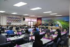 เข้าร่วมการประชุมการตรวจราชการตามแผนการตรวจราชการแบบบูรณาการของผู้ตรวจราชการสำนักนายกรัฐมนตรี และผู้ตรวจการกระทรวง ประจำปีงบประมาณ พ.ศ.2565 รอบที่ 1