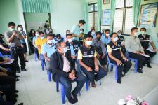 นายกองค์การบริหารส่วนจังหวัดตาก พร้อมด้วย คณะผู้บริหารและเจ้าหน้าที่ องค์การบริหารส่วนจังหวัดตาก ลงพื้นที่ตรวจเยี่ยมและให้กำลังใจเจ้าหน้าที่ผู้ปฏิบัติงาน ตามแผนการตรวจเยี่ยมพื้นที่ สถานีอนามัยเฉลิมพระเกียรติฯ และโรงพยาบาลส่งเสริมสุขภาพตำบล