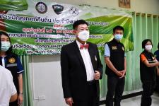 นายณัฐวุฒิ ทวีเกื้อกูลกิจ นายกองค์การบริหารส่วนจังหวัดตาก ในฐานะผู้อำนวยการอุทยานธรณีไม้กลายเป็นหินตาก เป็นประธานในพิธีเปิดโครงการอบรมมัคคุเทศก์คืนถิ่น รุ่นที่ 1 ประจำปีงบประมาณ พ.ศ. 2565