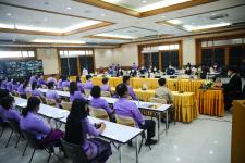 นายณัฐวุฒิ ทวีเกื้อกูลกิจ นายกองค์การบริหารส่วนจังหวัดตาก ร่วมต้อนรับและแสดงความยินดี กับนางสาวเปรมกมล ธีโรภาส รองปลัดองค์การบริหารส่วนจังหวัดเชียงใหม่