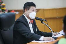 นายณัฐวุฒิ ทวีเกื้อกูลกิจ นายกองค์การบริหารส่วนจังหวัดตาก ร่วมต้อนรับและแสดงความยินดี กับนางสาวเปรมกมล ธีโรภาส รองปลัดองค์การบริหารส่วนจังหวัดเชียงใหม่