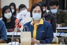 นายณัฐวุฒิ ทวีเกื้อกูลกิจ นายกองค์การบริหารส่วนจังหวัดตาก ร่วมต้อนรับและแสดงความยินดี กับนางสาวเปรมกมล ธีโรภาส รองปลัดองค์การบริหารส่วนจังหวัดเชียงใหม่