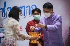 ายกองค์การบริหารส่วนจังหวัดตาก มอบหมายให้ นายฑีฆะพล ทวีเกื้อกูลกิจ รองนายกองค์การบริหารส่วนจังหวัดตาก ร่วมเป็นเกียรติในงานโครงการล้านโดส ล้านใจ ล้านความห่วงใยเพื่อชาวตาก