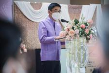 ายกองค์การบริหารส่วนจังหวัดตาก มอบหมายให้ นายฑีฆะพล ทวีเกื้อกูลกิจ รองนายกองค์การบริหารส่วนจังหวัดตาก ร่วมเป็นเกียรติในงานโครงการล้านโดส ล้านใจ ล้านความห่วงใยเพื่อชาวตาก