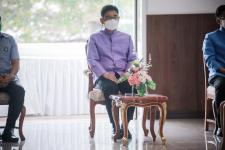 ายกองค์การบริหารส่วนจังหวัดตาก มอบหมายให้ นายฑีฆะพล ทวีเกื้อกูลกิจ รองนายกองค์การบริหารส่วนจังหวัดตาก ร่วมเป็นเกียรติในงานโครงการล้านโดส ล้านใจ ล้านความห่วงใยเพื่อชาวตาก