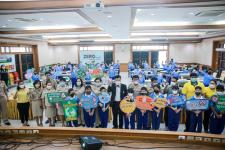 นายกองค์การบริหารส่วนจังหวัดตาก เป็นประธานเปิดโครงการจัดการขยะแบบมีส่วนร่วมตามหลัก 3rs ให้กับกลุ่มนักเรียนโรงเรียนอนุบาลตาก รุ่นที่ 1 จำนวน 50 คน