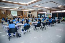 นายกองค์การบริหารส่วนจังหวัดตาก เป็นประธานเปิดโครงการจัดการขยะแบบมีส่วนร่วมตามหลัก 3rs ให้กับกลุ่มนักเรียนโรงเรียนอนุบาลตาก รุ่นที่ 1 จำนวน 50 คน