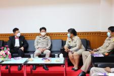 คณะผู้บริหารการศึกษา จังหวัดตากเข้าพบ นายณัฐวุฒิ ทวีเกื้อกูลกิจ นายกองค์การบริหารส่วนจังหวัดตาก เพื่อนำเสนอโครงการ
