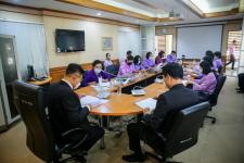 การประชุมปรึกษาหารือเตรียมความพร้อมการจัดงานบันทึกสถิติโลกไม้กลายเป็นหินที่ยาวที่สุดในโลก Guinness World Records (GWR)