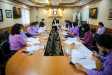 การประชุมปรึกษาหารือเตรียมความพร้อมการจัดงานบันทึกสถิติโลกไม้กลายเป็นหินที่ยาวที่สุดในโลก Guinness World Records (GWR)