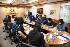 นางสาวเปรมกมล ธีโรภาส ปลัดองค์การบริหารส่วนจังหวัดตากเป็นประธานการประชุมคณะกรรมการสนับสนุนการจัดทำแผนพัฒนาองค์การบริหารส่วนจังหวัดตาก ครั้งที่ 1/2565