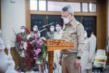 นายก อบจ.ตาก เข้าร่วมพิธีถวายราชสักการะ และกล่าวถวายราชสดุดีพระบาทสมเด็จพระจุลจอมเกล้าเจ้าอยู่หัว เนื่องในวันท้องถิ่นไทย ประจำปี 2565