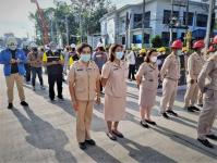 เข้าร่วมพิธีเปิดงานรื้อถอนระบบจำหน่ายไฟฟ้า และระบบสายสื่อสาร ตามโครงการปรับปรุงระบบจำหน่ายไฟฟ้า เป็นเคเบิลใต้ดิน 1 จังหวัด 1 ถนน เพื่อเฉลิมพระเกียรติ ( Under Ground Cable )