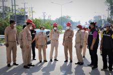เข้าร่วมพิธีเปิดงานรื้อถอนระบบจำหน่ายไฟฟ้า และระบบสายสื่อสาร ตามโครงการปรับปรุงระบบจำหน่ายไฟฟ้า เป็นเคเบิลใต้ดิน 1 จังหวัด 1 ถนน เพื่อเฉลิมพระเกียรติ ( Under Ground Cable )