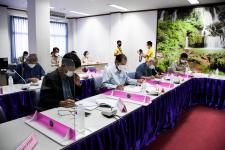 นางสาวเปรมกมล ธีโรภาส ปลัดองค์การบริหารส่วนจังหวัดตาก เข้าร่วมการประชุมคณะกรรมการมูลนิธิสมเด็จพระเจ้าตากสินมหาราช จังหวัดตาก ครั้งที่ 1/2565