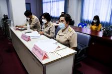 นางสาวเปรมกมล ธีโรภาส ปลัดองค์การบริหารส่วนจังหวัดตาก เข้าร่วมการประชุมคณะกรรมการมูลนิธิสมเด็จพระเจ้าตากสินมหาราช จังหวัดตาก ครั้งที่ 1/2565