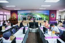 รองนายกองค์การบริหารส่วนจังหวัดตาก พร้อมเจ้าหน้าที่ เข้าร่วมการประชุมคณะกรรมอนุกรรมการการดำเนินงานตามยุทธศาสตร์ชาติว่าด้วยการป้องกันและปราบปรามการทุจริตจังหวัดตาก ครั้งที่ 1/2565 