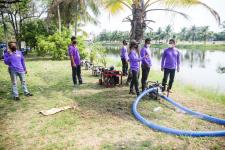 นายณัฐวุฒิ ทวีเกื้อกูลกิจ นายกองค์การบริหารส่วนจังหวัดตาก และ ว่าที่ ดร.ฑีฆะพล ทวีเกื้อกูลกิจ รองนายกองค์การบริหารส่วนจังหวัดตาก พร้อมด้วยคณะผู้บริหารและหัวหน้าส่วนราชการ ตรวจติดตามการจัดซื้อเครื่องสูบน้ำที่ทางสำนักช่าง