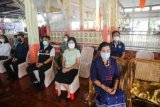 รองนายกองค์การบริหารส่วนจังหวัดตาก เป็นประธานในพิธีเปิดโครงการฝึกอบรมทักษะและพัฒนาคุณภาพชีวิตคนพิการ ประจำปีงบประมาณ พ.ศ. 2565 รุ่นที่ 2