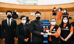 เข้าร่วมการประชุมหารือการดำเนินโครงการอุทยานธรณีไม้กลายเป็นหินตาก ร่วมกับ กรมทรัพยากรธรณี