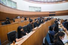 นายกองค์การบริหารส่วนจังหวัดตาก เป็นประธานการประชุมคณะผู้บริหาร หัวหน้าส่วนราชการ หัวหน้าฝ่าย และผู้เกี่ยวข้อง องค์การบริหารส่วนจังหวัดตาก ประจำเดือนเมษายน 2565