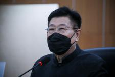 นายกองค์การบริหารส่วนจังหวัดตาก เป็นประธานการประชุมคณะผู้บริหาร หัวหน้าส่วนราชการ หัวหน้าฝ่าย และผู้เกี่ยวข้อง องค์การบริหารส่วนจังหวัดตาก ประจำเดือนเมษายน 2565