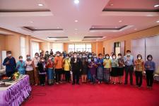เป็นประธานในพิธีเปิดโครงการฝึกอบรมเสริมสร้างครอบครัวเข้มแข็งของสตรีและบุคคลในครอบครัว ประจำปีงบประมาณ พ.ศ. 2565 รุ่นที่ 1