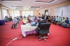 เป็นประธานในพิธีเปิดโครงการฝึกอบรมเสริมสร้างครอบครัวเข้มแข็งของสตรีและบุคคลในครอบครัว ประจำปีงบประมาณ พ.ศ. 2565 รุ่นที่ 1