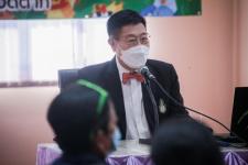 เป็นประธานในพิธีเปิดโครงการฝึกอบรมเสริมสร้างครอบครัวเข้มแข็งของสตรีและบุคคลในครอบครัว ประจำปีงบประมาณ พ.ศ. 2565 รุ่นที่ 1