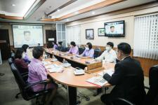 นายกองค์การบริหารส่วนจังหวัดตาก ในฐานะผู้อำนวยการอุทยานธรณีไม้กลายเป็นหินจังหวัดตาก เข้าร่วมการประชุมทางวิชาการเครือข่ายอุทยานธรณีประเทศไทย ครั้งที่ 1