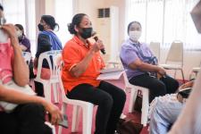 เป็นประธานในพิธีเปิดโครงการฝึกอบรมเสริมสร้างครอบครัวเข้มแข็งของสตรีและบุคคลในครอบครัว ประจำปีงบประมาณ พ.ศ. 2565 รุ่นที่ 3