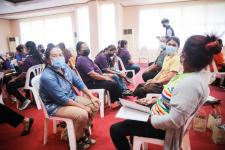 เป็นประธานในพิธีเปิดโครงการฝึกอบรมเสริมสร้างครอบครัวเข้มแข็งของสตรีและบุคคลในครอบครัว ประจำปีงบประมาณ พ.ศ. 2565 รุ่นที่ 3