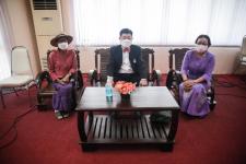 เป็นประธานในพิธีเปิดโครงการฝึกอบรมเสริมสร้างครอบครัวเข้มแข็งของสตรีและบุคคลในครอบครัว ประจำปีงบประมาณ พ.ศ. 2565 รุ่นที่ 3