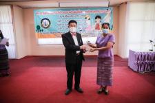 เป็นประธานในพิธีเปิดโครงการฝึกอบรมเสริมสร้างครอบครัวเข้มแข็งของสตรีและบุคคลในครอบครัว ประจำปีงบประมาณ พ.ศ. 2565 รุ่นที่ 3