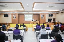 นายกองค์การบริหารส่วนจังหวัดตาก เป็นประธานในพิธีเปิดโครงการฝึกอบรมเชิงปฏิบัติการให้ความรู้การป้องกันโรคติดเชื้อไวรัสโคโรนา 2019 รุ่นที่ 1