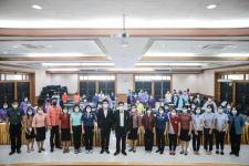 นายกองค์การบริหารส่วนจังหวัดตาก เป็นประธานในพิธีเปิดโครงการฝึกอบรมเชิงปฏิบัติการให้ความรู้การป้องกันโรคติดเชื้อไวรัสโคโรนา 2019 รุ่นที่ 1