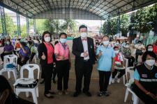 นายก อบจ.ตาก เป็นประธานในพิธีเปิดโครงการฝึกอบรมเชิงปฏิบัติการให้ความรู้การป้องกันโรคติดเชื้อไวรัสโคโรนา 2019 รุ่นที่ 5