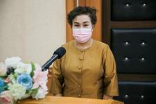 นายกองค์การบริหารส่วนจังหวัดตาก เป็นประธานในพิธีเปิดโครงการฝึกอบรมส่งเสริมการดูแลสุขภาพอนามัยที่ดีของสตรีและบุคคลในครอบครัว ประจำปีงบประมาณ พ.ศ. 2565 พร้อมด้วยว่าที่ ดร.ฑีฆะพล ทวีเกื้อกูลกิจ รองนายกองค์การบริหารส่วนจังหวัดตาก 