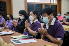 นายกองค์การบริหารส่วนจังหวัดตาก เป็นประธานในพิธีเปิดโครงการฝึกอบรมส่งเสริมการดูแลสุขภาพอนามัยที่ดีของสตรีและบุคคลในครอบครัว ประจำปีงบประมาณ พ.ศ. 2565 พร้อมด้วยว่าที่ ดร.ฑีฆะพล ทวีเกื้อกูลกิจ รองนายกองค์การบริหารส่วนจังหวัดตาก 