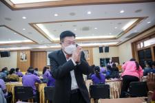 นายกองค์การบริหารส่วนจังหวัดตาก เป็นประธานในพิธีเปิดโครงการฝึกอบรมส่งเสริมการดูแลสุขภาพอนามัยที่ดีของสตรีและบุคคลในครอบครัว ประจำปีงบประมาณ พ.ศ. 2565 พร้อมด้วยว่าที่ ดร.ฑีฆะพล ทวีเกื้อกูลกิจ รองนายกองค์การบริหารส่วนจังหวัดตาก 