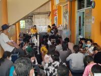 6/3/66 ช่วงบ่าย รพ.สต.บ้านสันป่ระาไร่ ปชุมประจำเดือน อสม. เน้นย้ำเรื่องงาน คบส.,โรคไข้เลือดออก , รายงานประจำเดือน , การตรวจมะเร็งปากมดลูก และชี้แจง/หารือเรื่องการจัดงานกีฬา อสม.