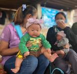 9 มีนาคม 2566 จนท.รพ.สต.บ้านสันป่าไร่ ออกหน่วยฉีดวัคซีน,เจาะเลือดตรวจhct,จ่ายยาpara syr,ferrous syr เด็กม.6 บ้านห้วยกระทิง