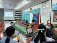 13/3/66 รพ.สต.บ้านสันป่าไร่ รณรงค์ตรวจคัดกรองมะเร็งปากมดลูก ด้วยวิธี HPV self sampling ระหว่างวันที่ 13-16 มีนาคม 2566 (วันแรก มีผู้มารับบริการ 31 ราย)