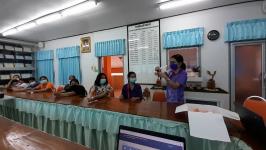 14/3/66 รพ.สต.บ้านสันป่าไร่ รณรงค์ตรวจคัดกรองมะเร็งปากมดลูก ด้วยวิธี HPV self sampling ระหว่างวันที่ 13-16 มีนาคม 2566 (วันที่สอง มีผู้มารับบริการ เพิ่มอีก 25 ราย รวมเป็น 56 ราย)