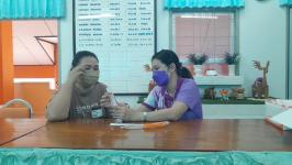 14/3/66 รพ.สต.บ้านสันป่าไร่ รณรงค์ตรวจคัดกรองมะเร็งปากมดลูก ด้วยวิธี HPV self sampling ระหว่างวันที่ 13-16 มีนาคม 2566 (วันที่สอง มีผู้มารับบริการ เพิ่มอีก 25 ราย รวมเป็น 56 ราย)